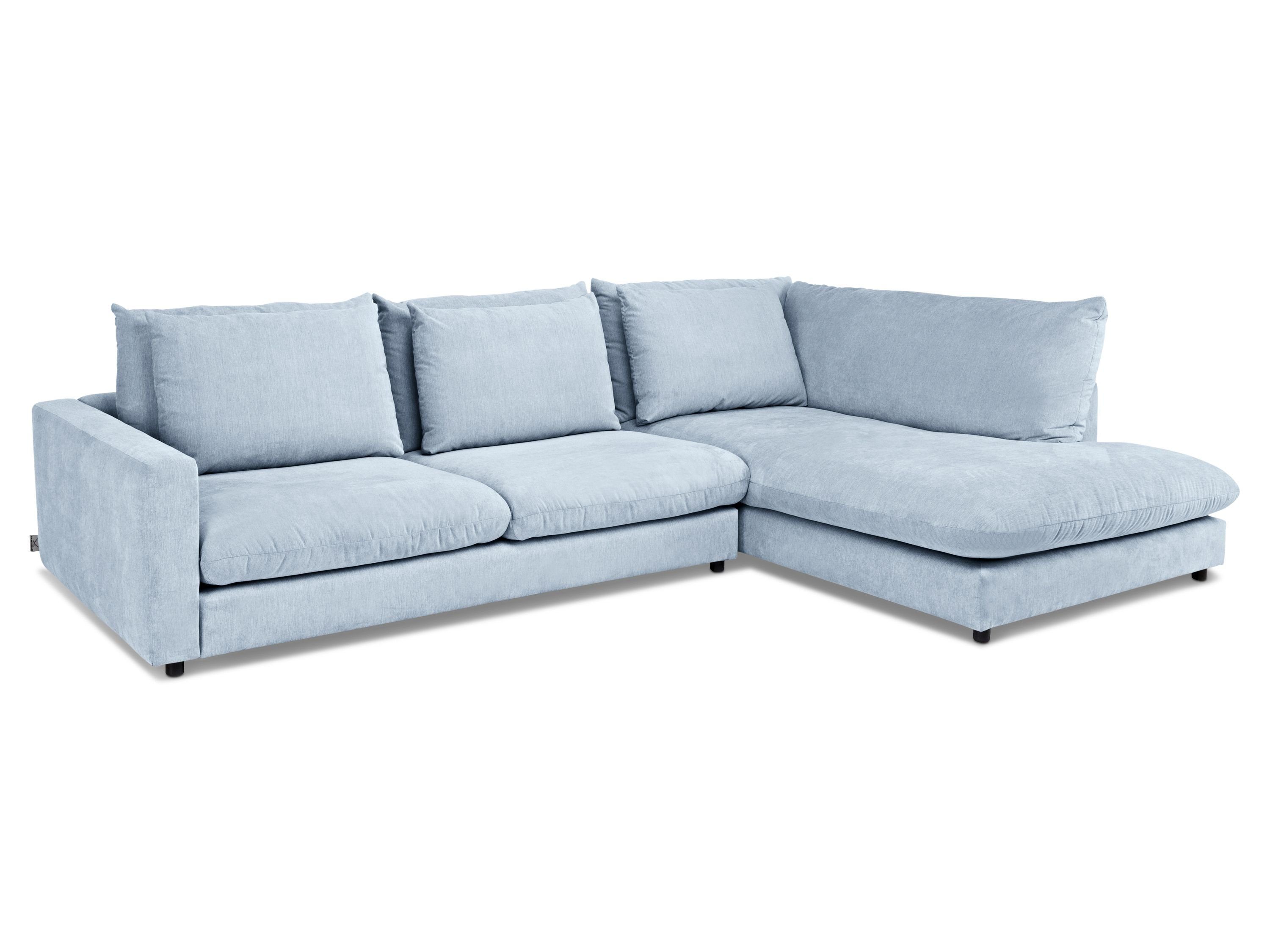 【Juwel】 SANSIBAR Living Polsterecke Polsterecke, blue light SANSIBAR 321x228 Polsterecke (BB WANGEROOGE cm) 321x228 cm BB light