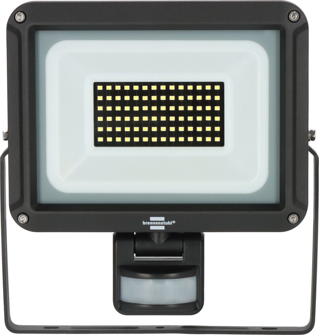 7060 fest P, LED für JARO integriert, außen, Brennenstuhl LED Wandstrahler mit Bewegungsmelder