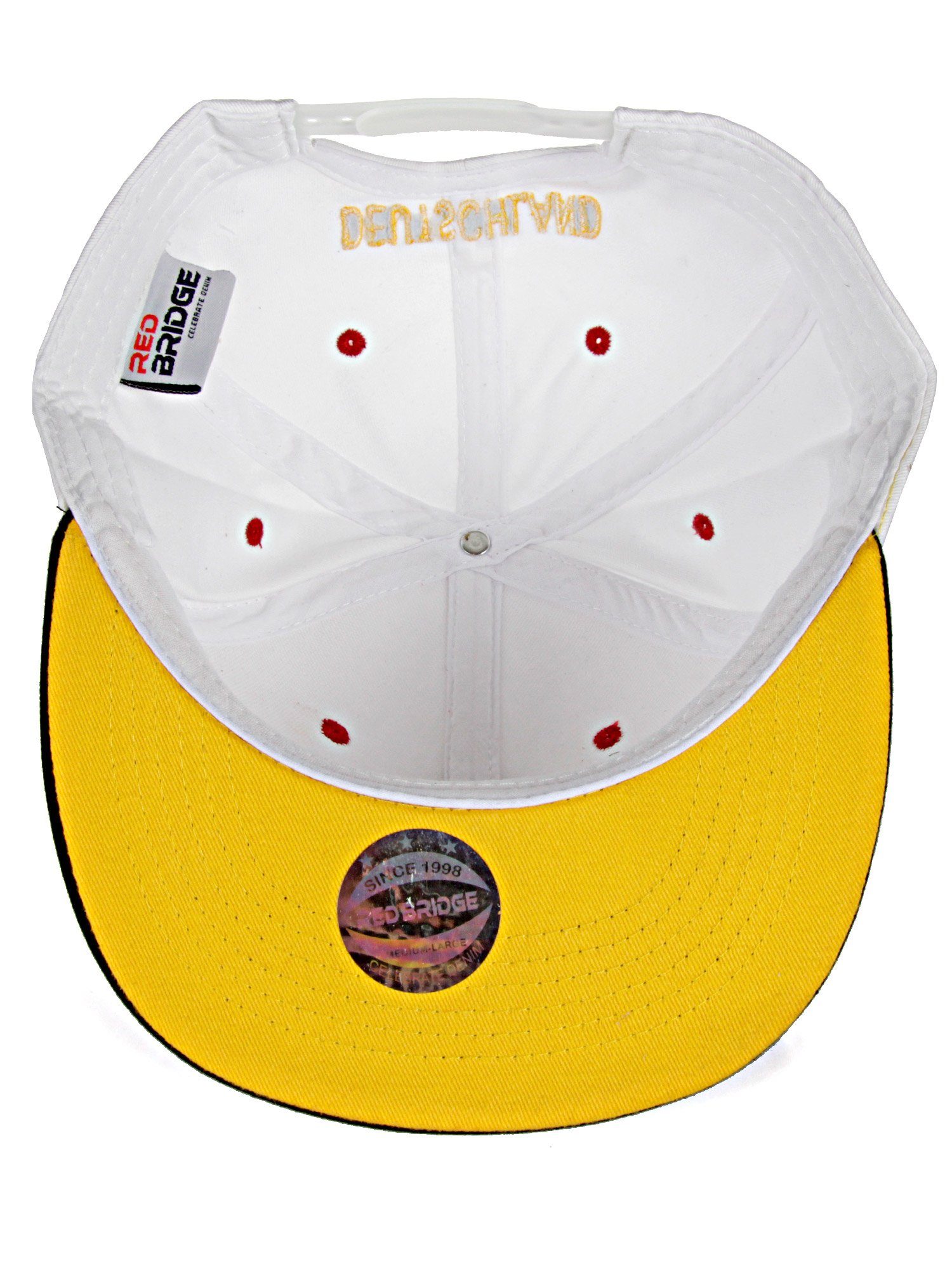 RedBridge Baseball Cap Shoreham Deutschland-Stickerei weiß trendiger mit