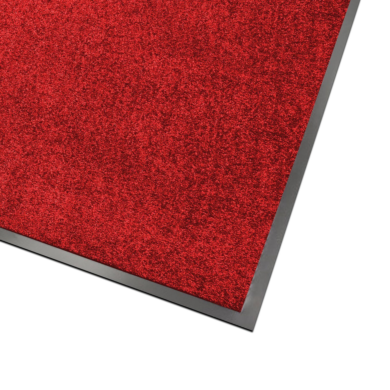 Fußmatte Use&Wash,verschiedene Farben & Sauberlaufmatte, Rechteckig, Karat, Rot mm, 8 Schmutzfangmatte Höhe: Größen