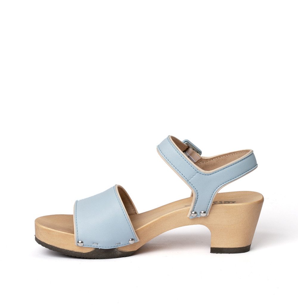 Softclox KYRA Nappa powder blue (hazelnut) Sandalette