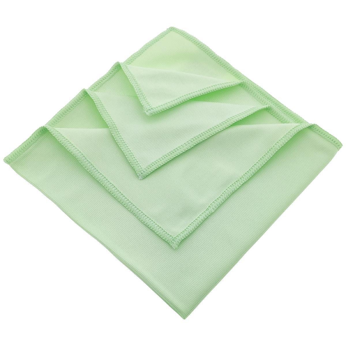 Unger Unger Mikrofasertuch grün 40x40cm Mikrofasertuch (Microfaser, 40x40 cm, Stück, 1-tlg., Microfaser, Microfasertuch Glasreinigung empfindliche Oberflächenreinugung)