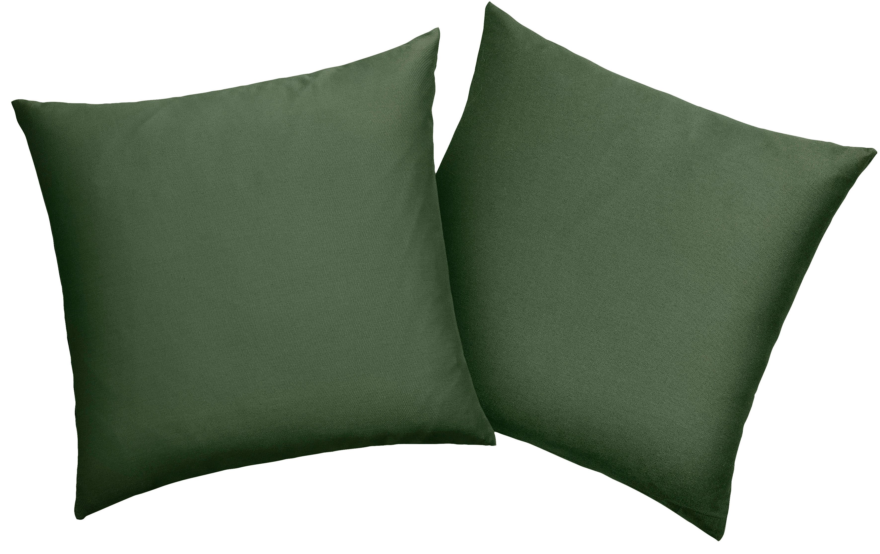 OTTO home Kissenbezug Desner 100% Microfaser, extra weich, allergikerfreundlich, (2 Stück), uni Kissenhülle, Premium Qualität, schnell trocknend, pflegeleicht