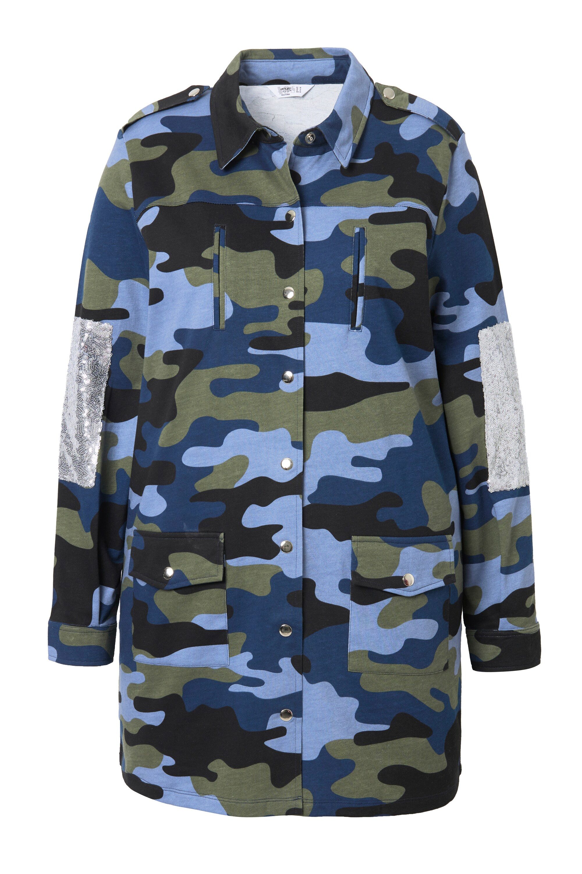 Angel of Style Sweatjacke Sweat-Hemd Camouflage günstig online kaufen