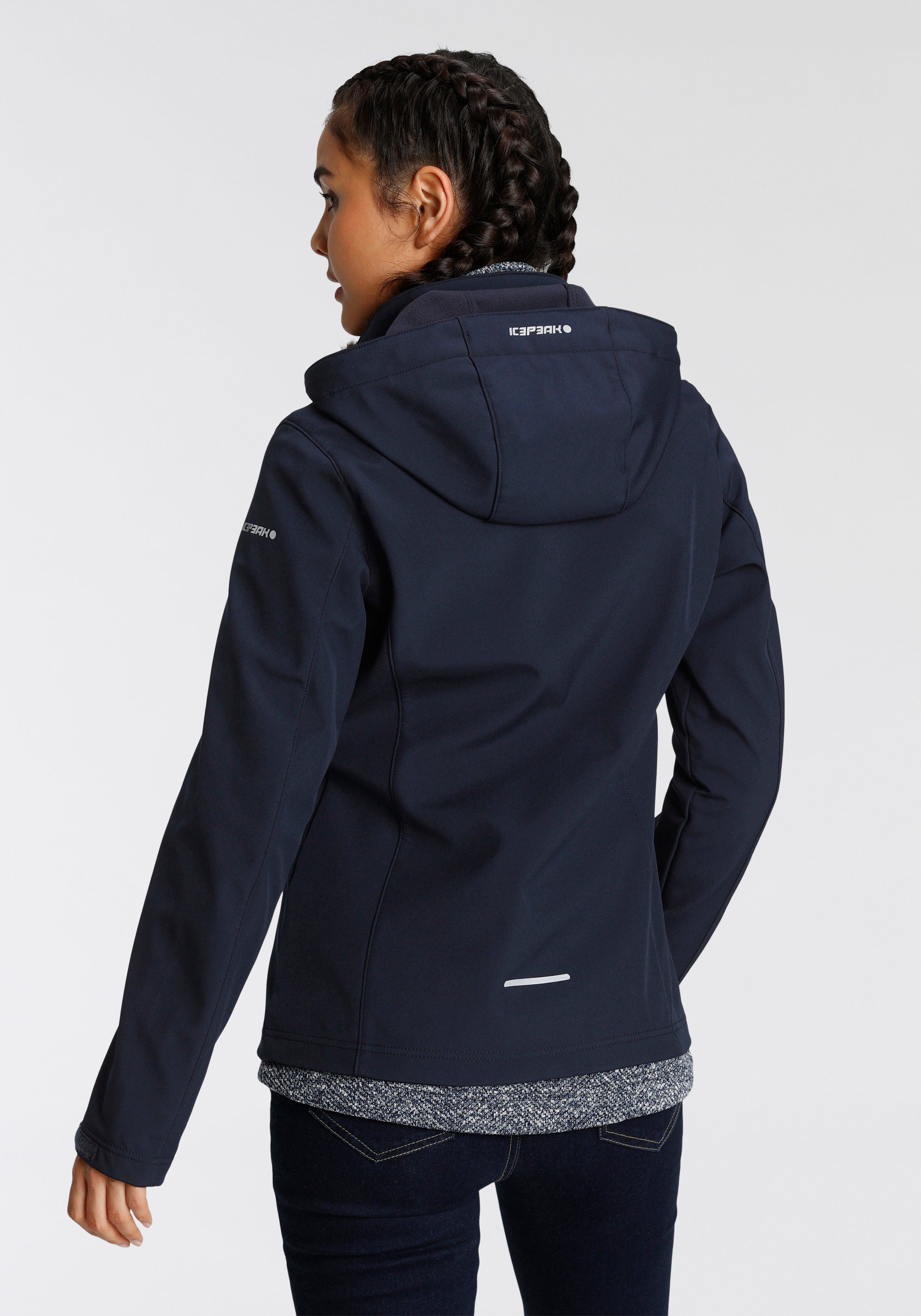 Icepeak Softshelljacke BRENHAM (1-St) Winddicht & Wasserabweisend & Atmungs günstig online kaufen