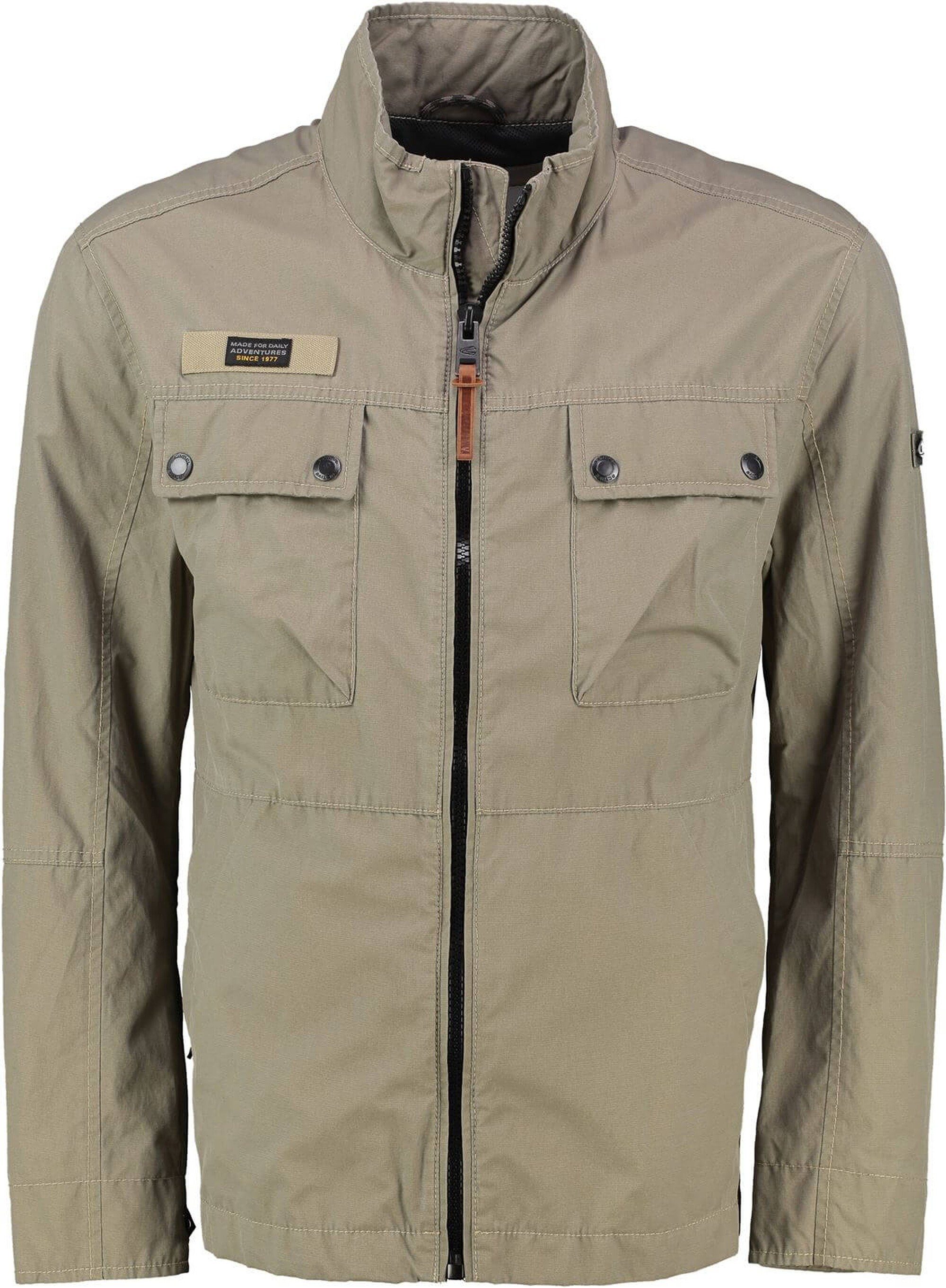 Blouson mit Stehkragen Langarm