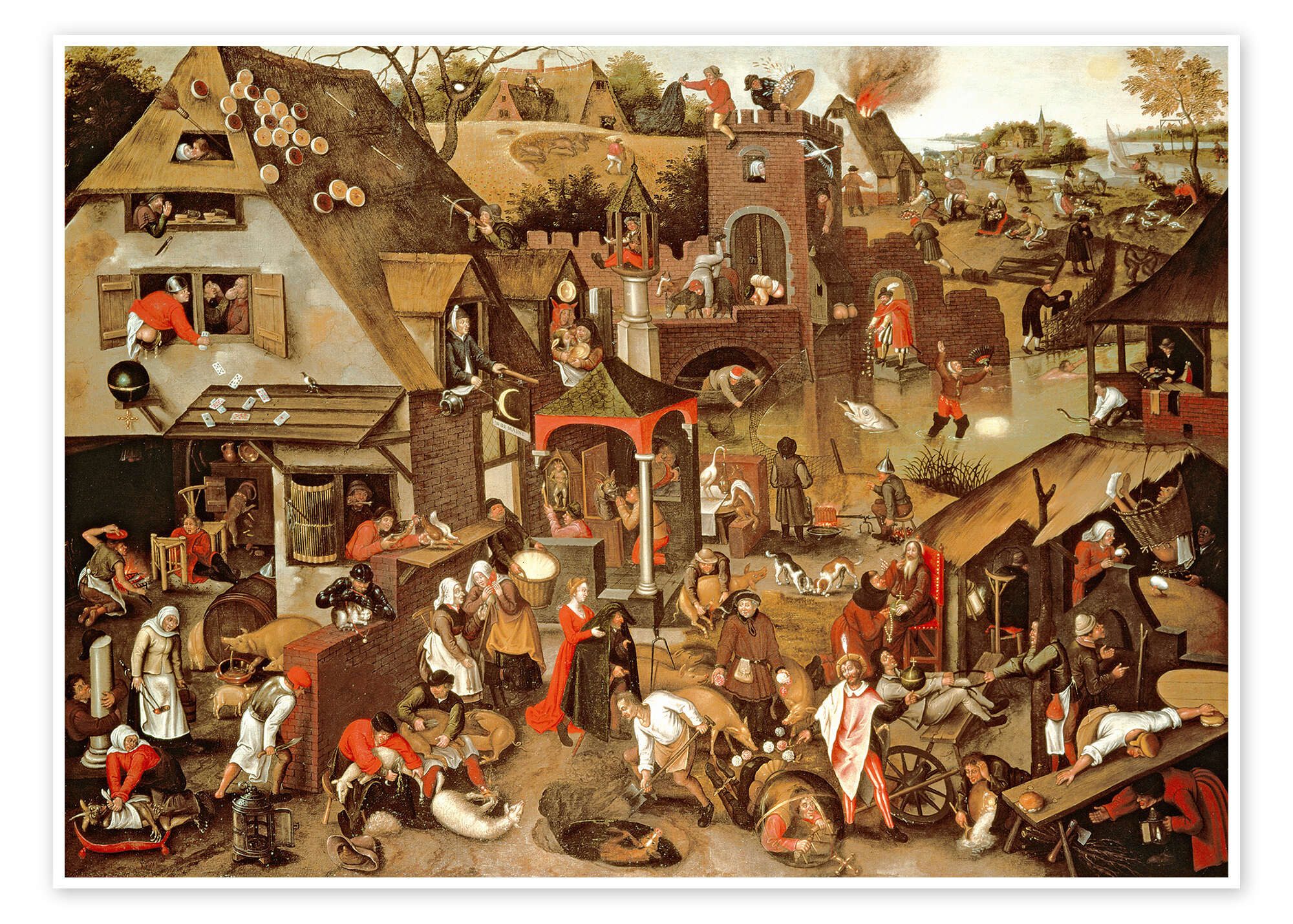Poster Pieter Brueghel d.J.