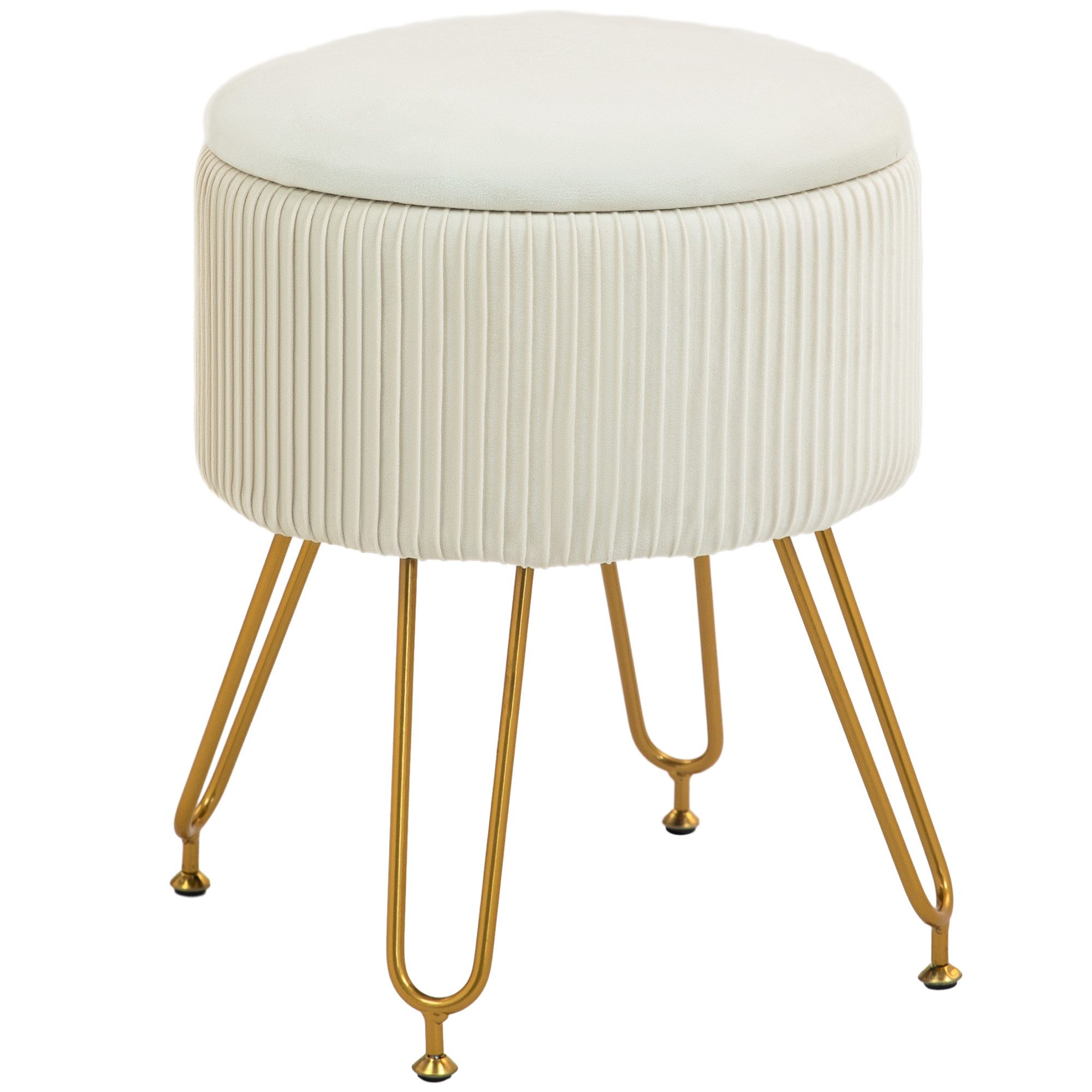 HOMCOM Sitzbank 2-in-1, mit Stauraum, Deckel, Samtoptik (Truhenbank, 1-St., günstig online kaufen