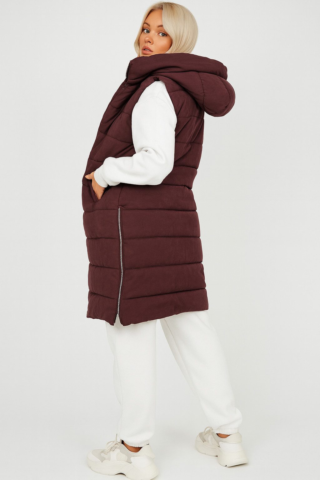 Worldclassca Steppweste Worldclassca Steppweste Kapuze Weste Ärmellos Outdo günstig online kaufen