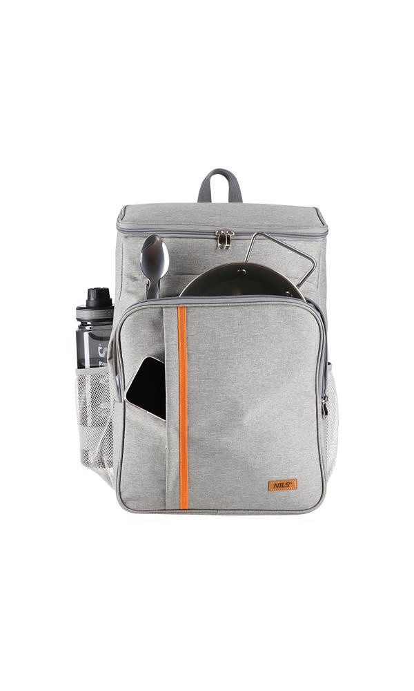 NILS CAMP Rucksack Kühlerucksack NC3140 25 Liter - grau