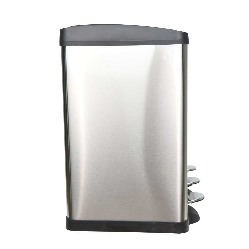 Ribelli Mülltrennsystem Mülleimer, 3 x 20L, 64,5x41x57cm