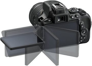 Huawei Activity Tracker Band 6 Sakura Pink Fitnesstracker inkl. NIKON D5600 Kit Spiegelreflexkamera,18-55 mm Objektiv (AF-P, DX, VR), Touchscreen Display, WLAN