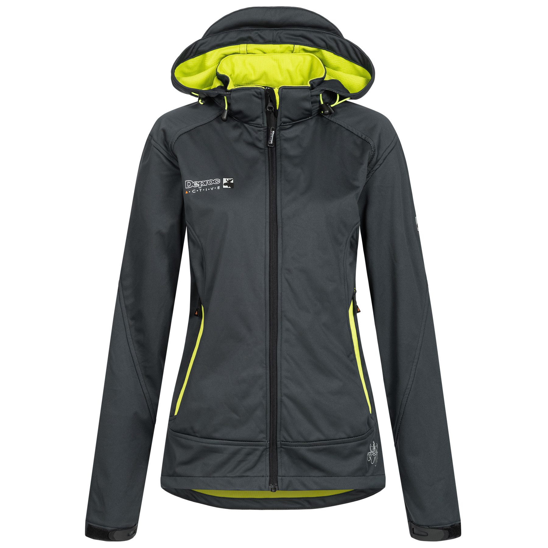 DEPROC Active Softshelljacke Downton Peak WOMEN auch in Großen Größen erhältlich