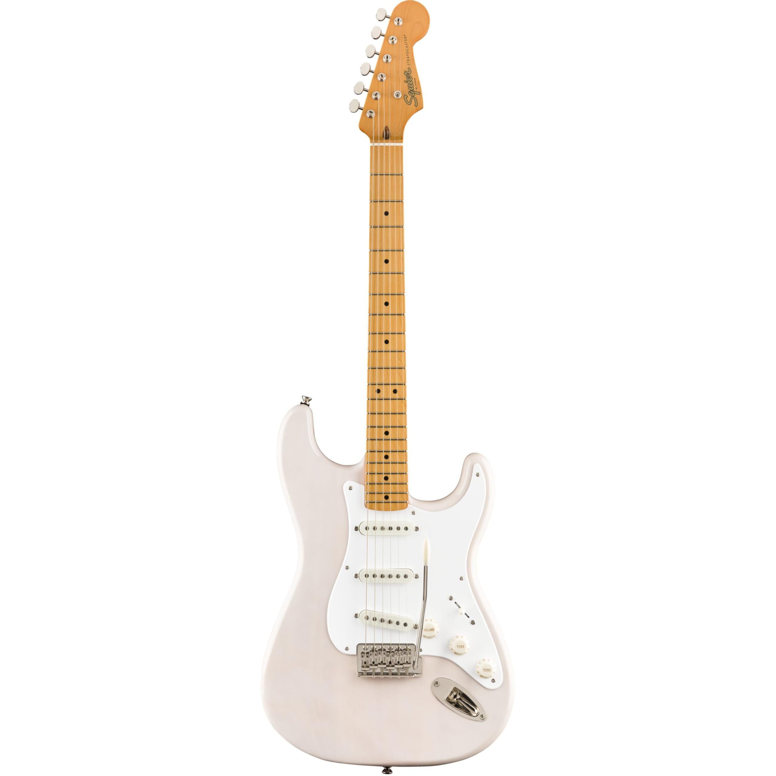 Squier E-Gitarre, E-Gitarren, ST-Modelle, Classic Vibe '50s Stratocaster MN White Blonde - E-Gitarre
