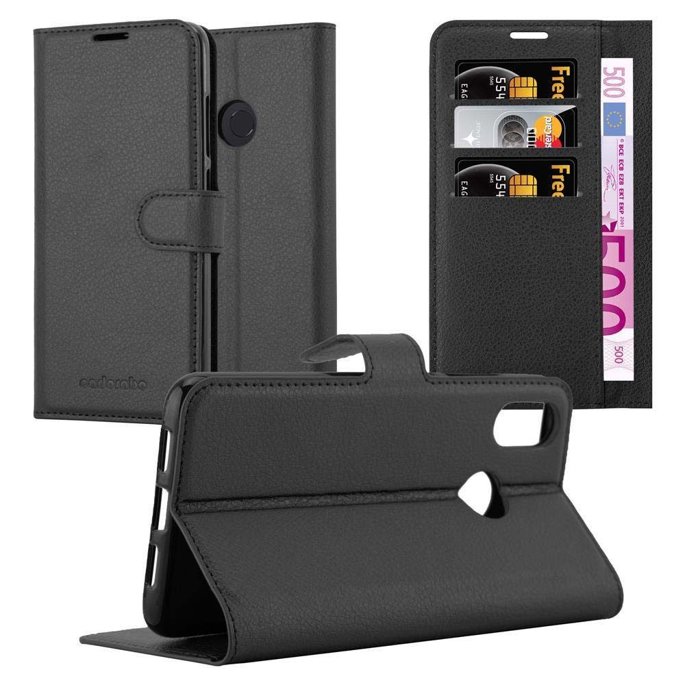 Cadorabo Handyhülle für Xiaomi Mi 8 Hülle Xiaomi Mi 8, Hülle Schutzhülle mit Standfunktion, Kartenfach und Magnetverschluss