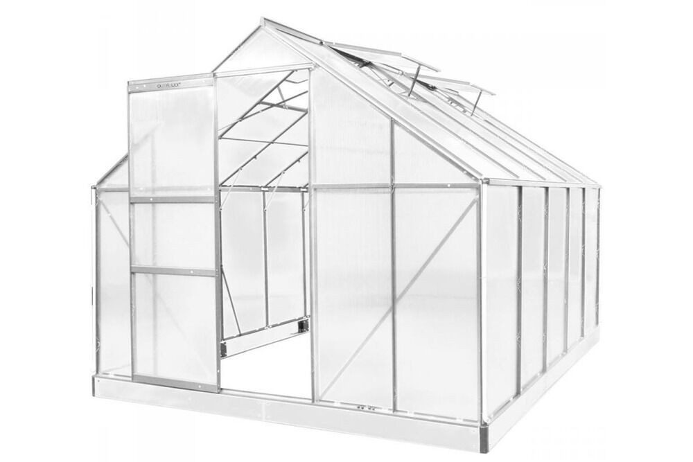 OUTFLEXX Gewächshaus silberfarben | Rab...