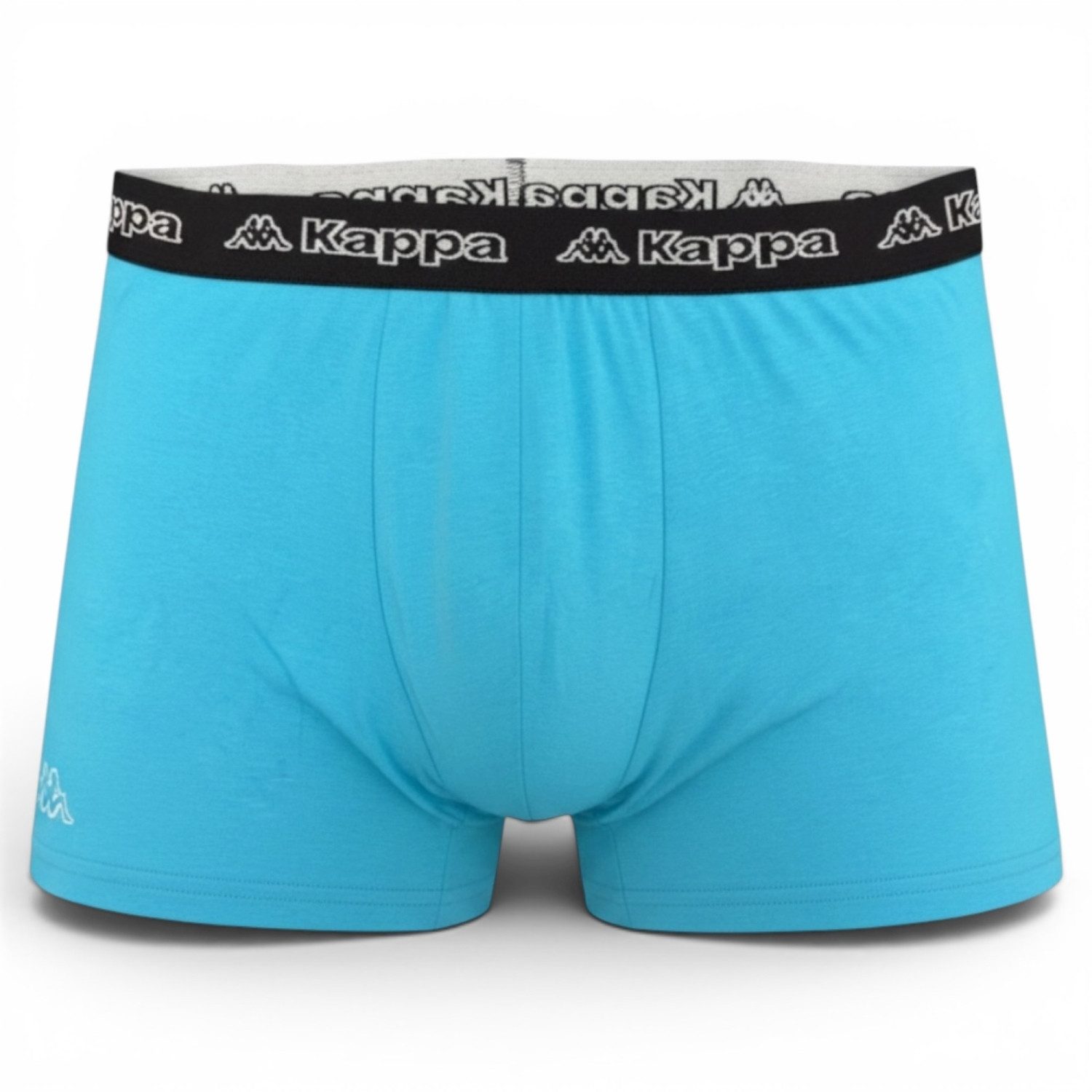 Kappa Boxershorts 4er Pack Boxershort Unterhose (18-3949) Black-Blue-Turquoise Gr. L (4-St., 4er-Pack)
