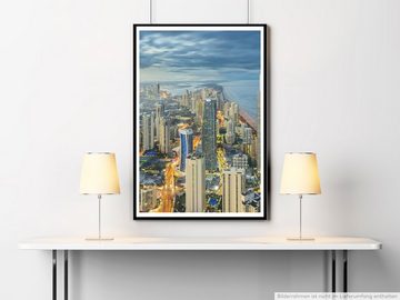 Sinus Art Poster Urbane Fotografie  Gold Coast in Australien 60x90cm Poster
