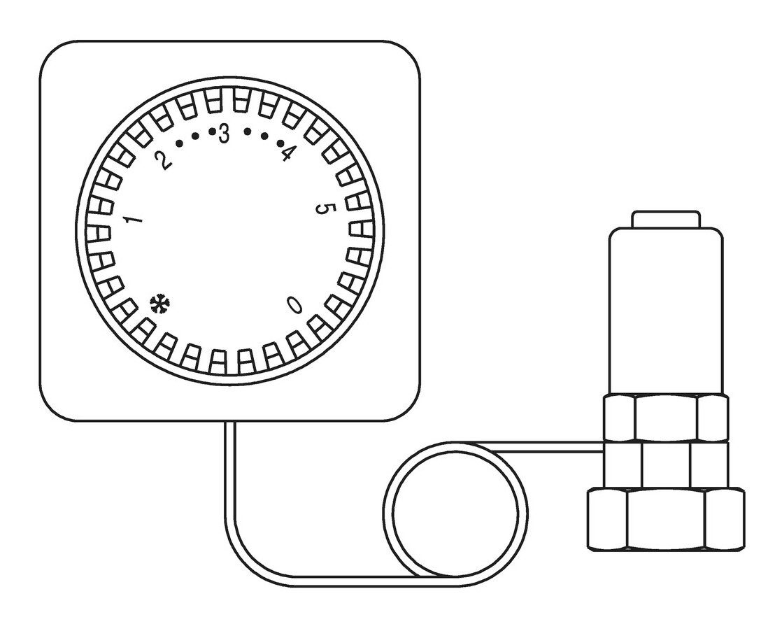 Oventrop Heizkörperthermostat, Uni FH M 30 x 1,5 Skalenkappe 0 ^ 1-5, m. Nu günstig online kaufen