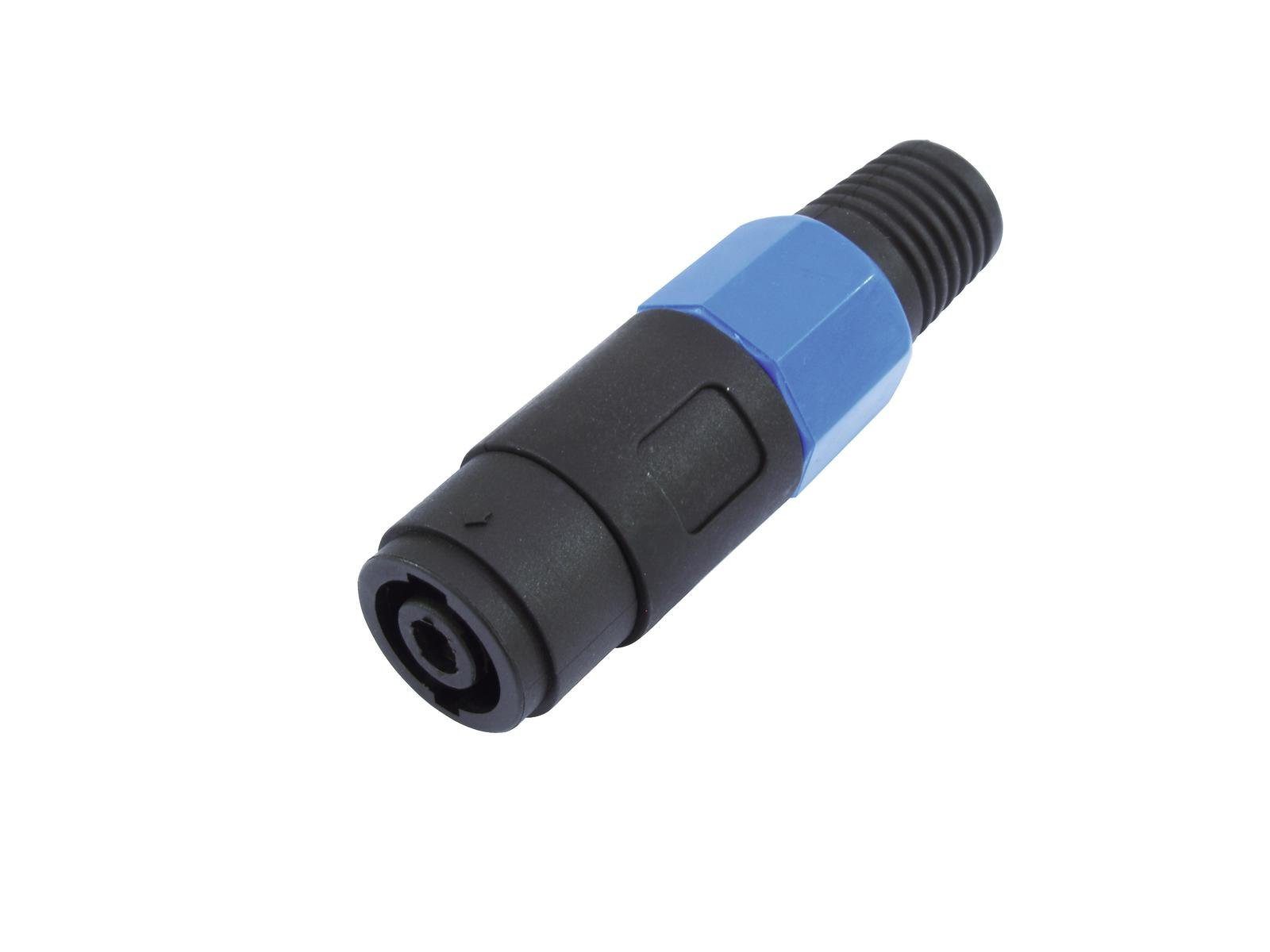 Lautsprecherstecker OMNITRONIC Speaker Kabelkupplung 4pol