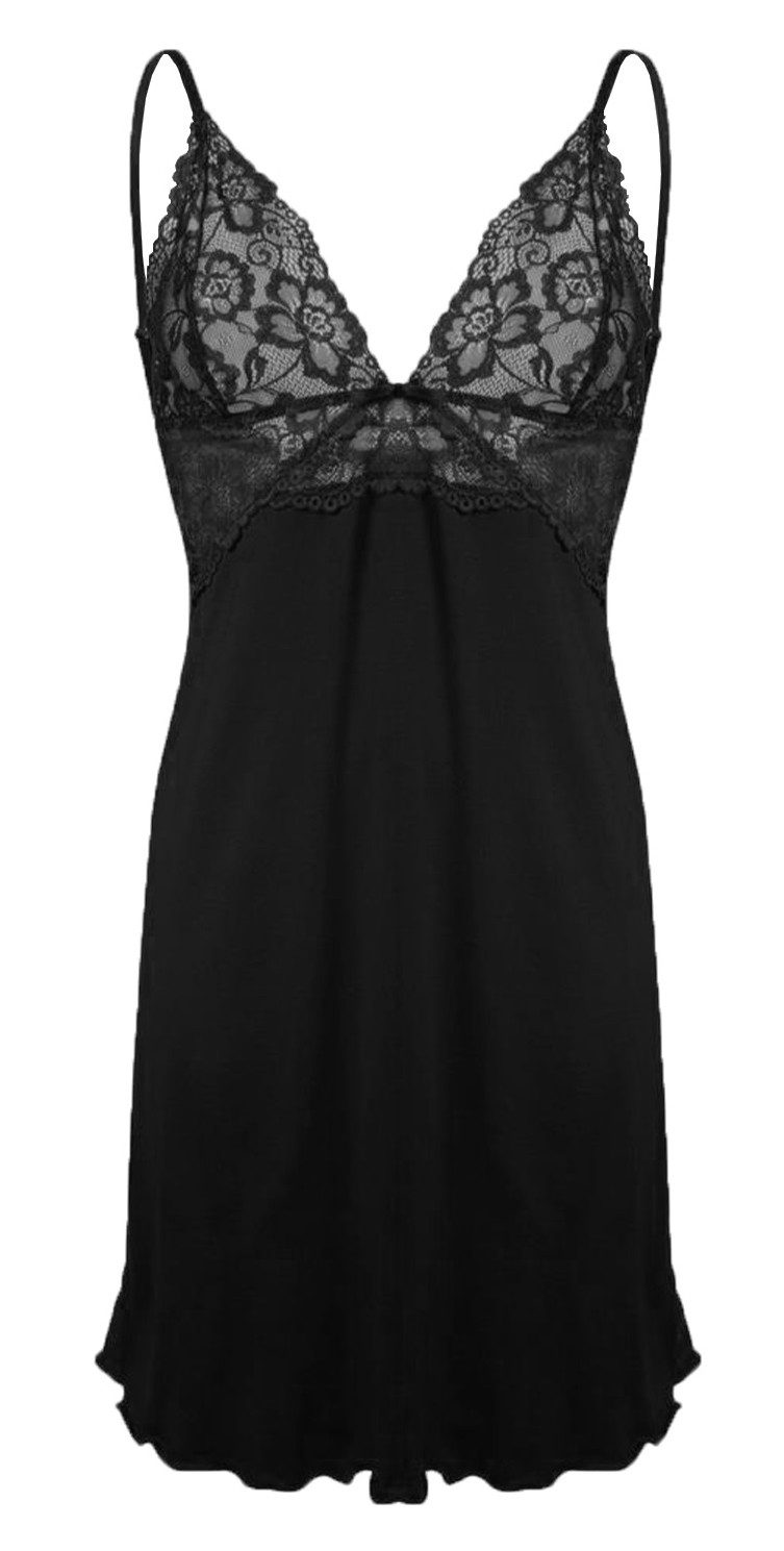 DKaren Negligé feminines Nachthemd mit Spitzendetails günstig online kaufen