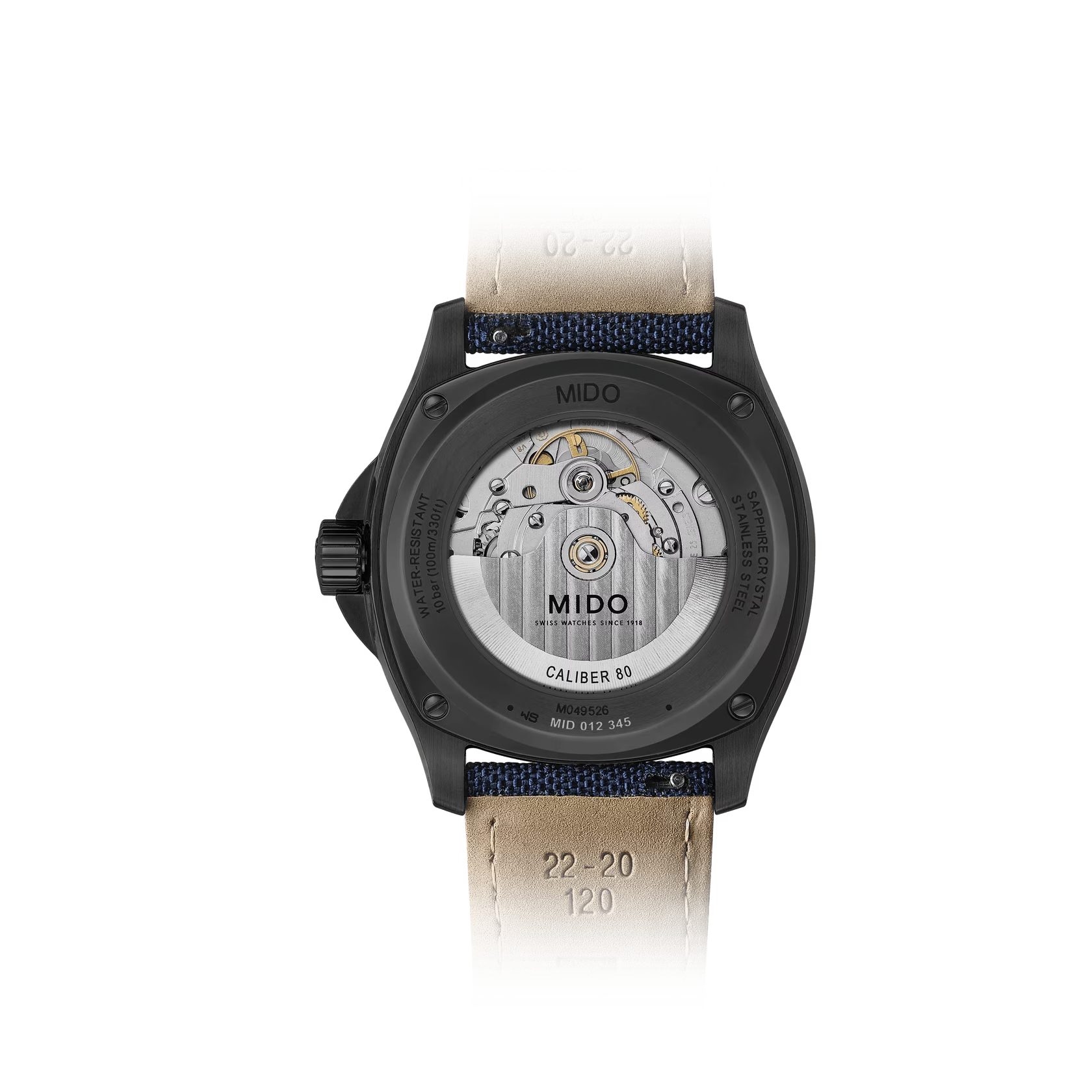 Mido Schweizer Uhr Herrenuhr Automatik MIDO Multifort TV Big Date