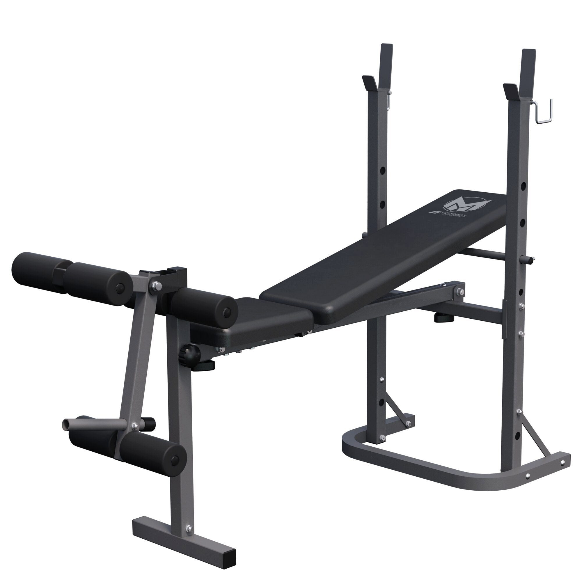 GORILLA SPORTS Hantelbank E-Series Multi-Schrägbank Beincurler, (1-tlg)