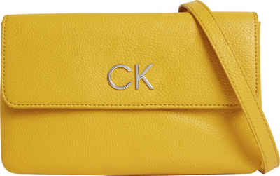 Calvin Klein Umhängetasche RE-LOCK DBL CROSSBODY PBL, in schlichter Optik