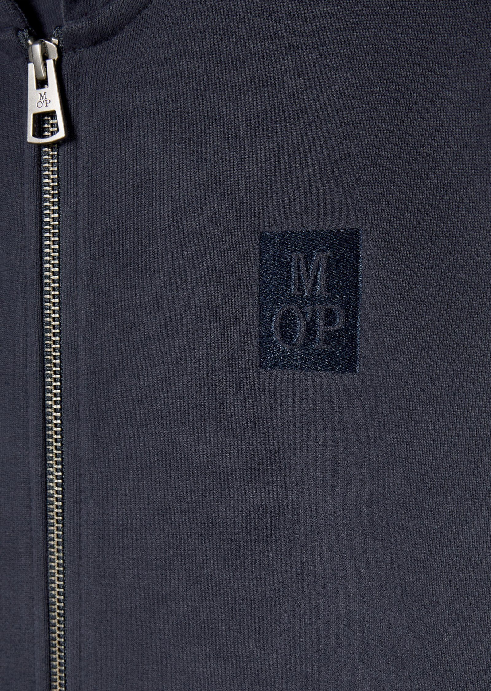 Marc Bio-Baumwolle O'Polo blau Sweatshirt aus