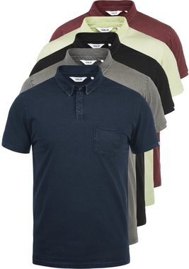 !Solid Poloshirt SDPat Polo mit Used Look-Effekt