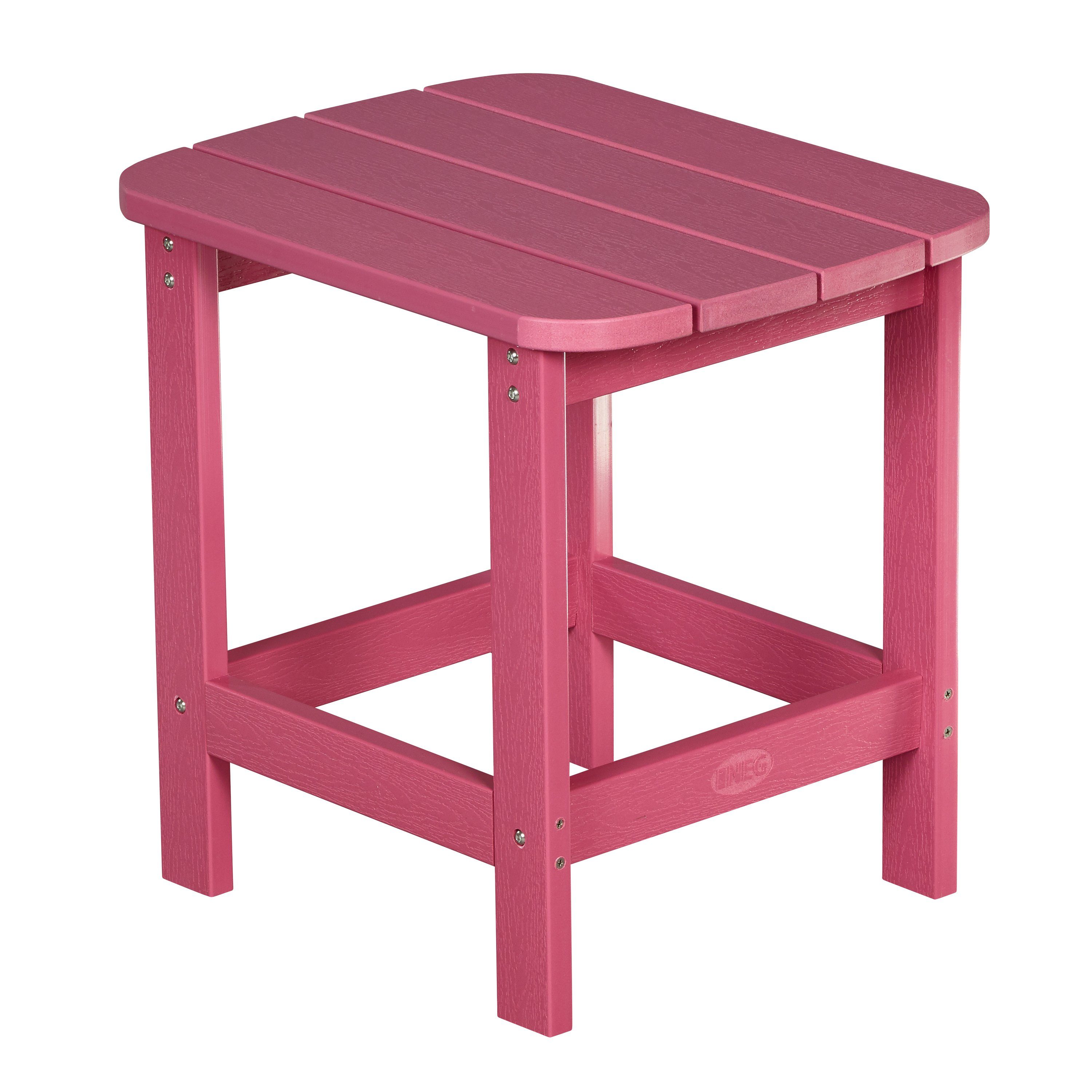 NEG Gartenstuhl NEG Adirondack Tisch/Beistelltisch MARCY pink