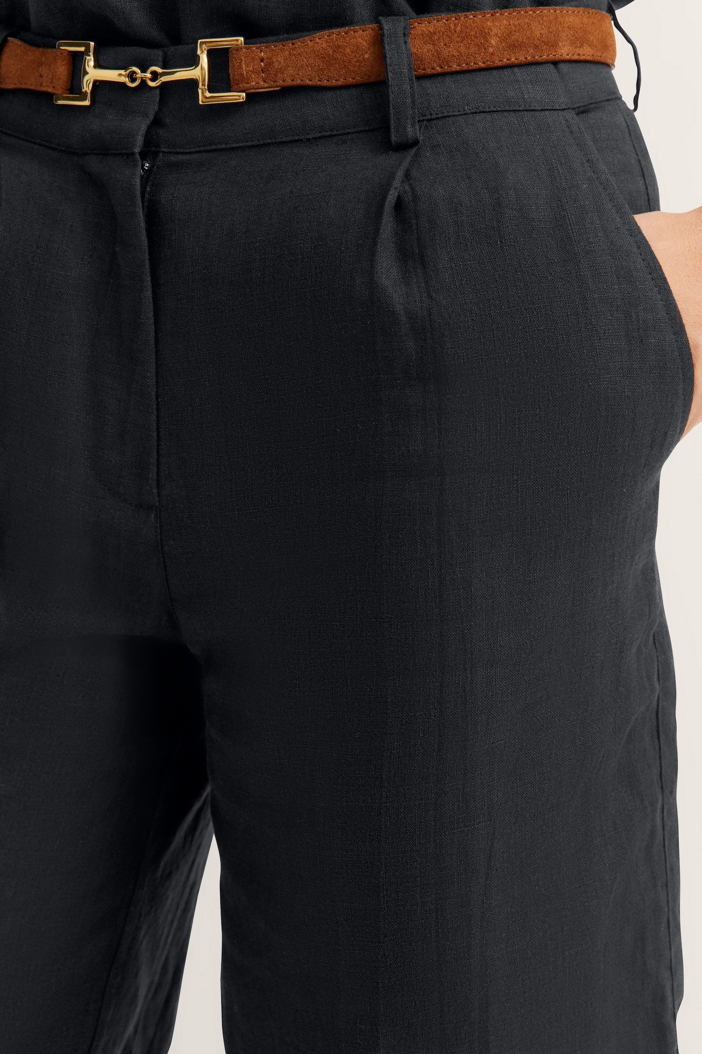 bugatti Shorts aus Leinen