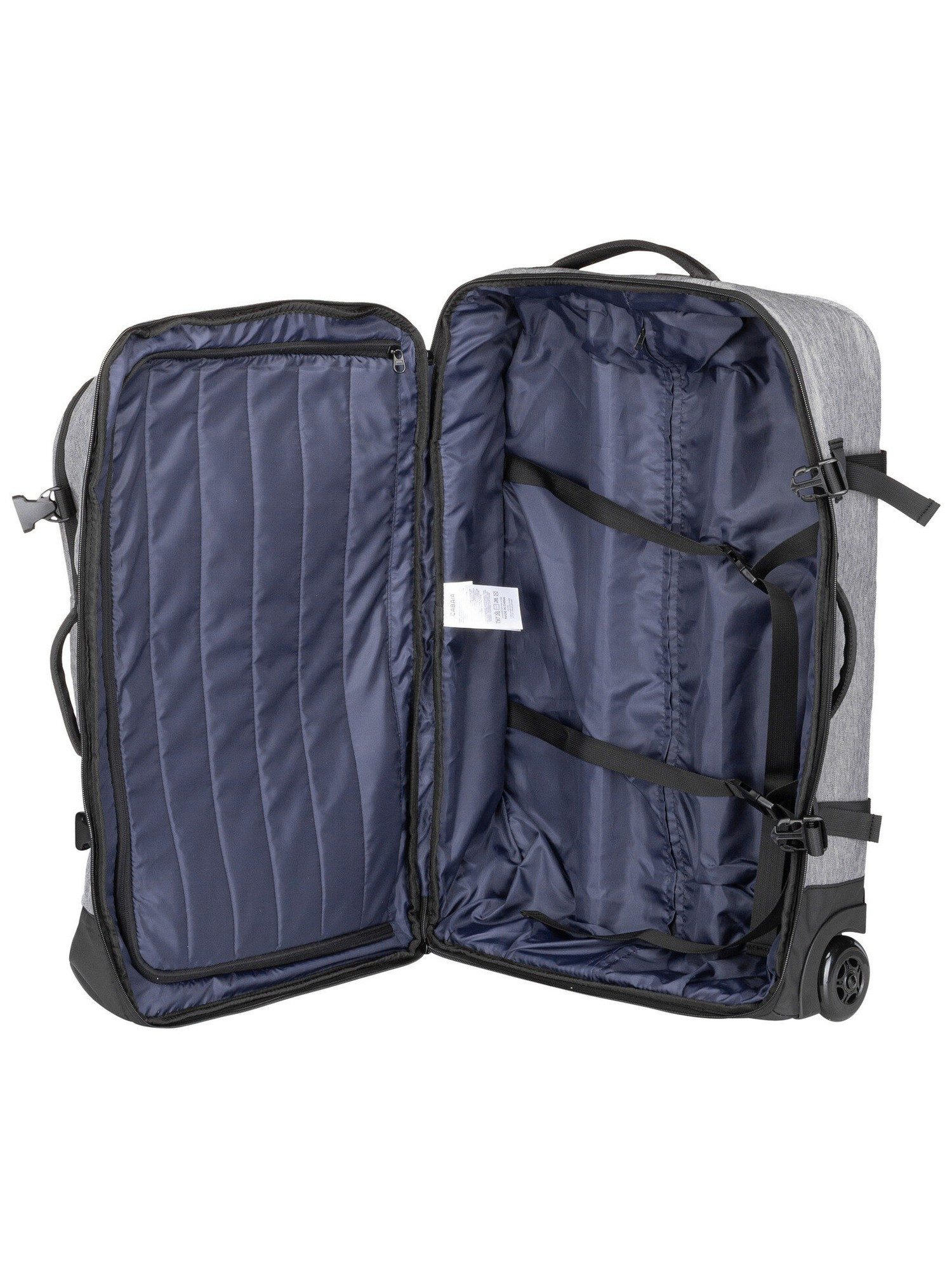 CABAIA Trolley Soft Suitcase Medium, 2 Rollen