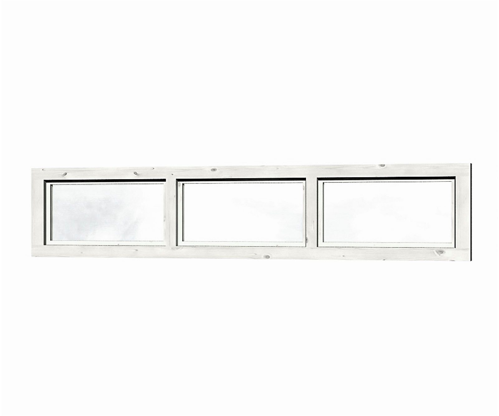 Skanholz Fenster Oberlicht, 147 x 30 cm