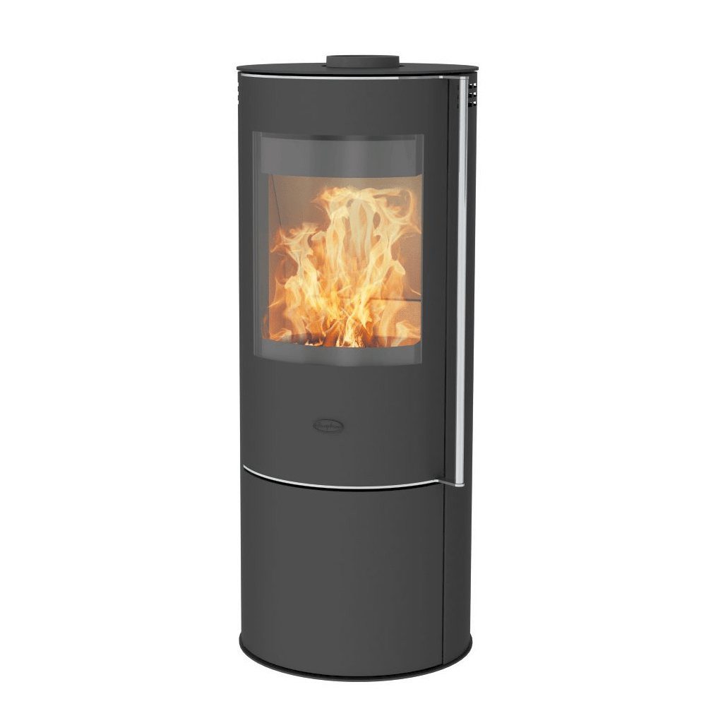 Fireplace Kaminofen Fireplace Isola Dauerbrandofen Stahl Schwarz K6750, 6 kW