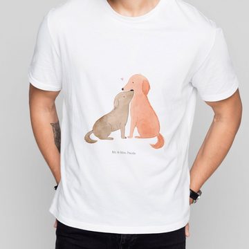 Mr. & Mrs. Panda T-Shirt Hunde Liebe - Weiß - Geschenk, Frauen, Liebespaar, Vertrauen, Schlafs (1-tlg)