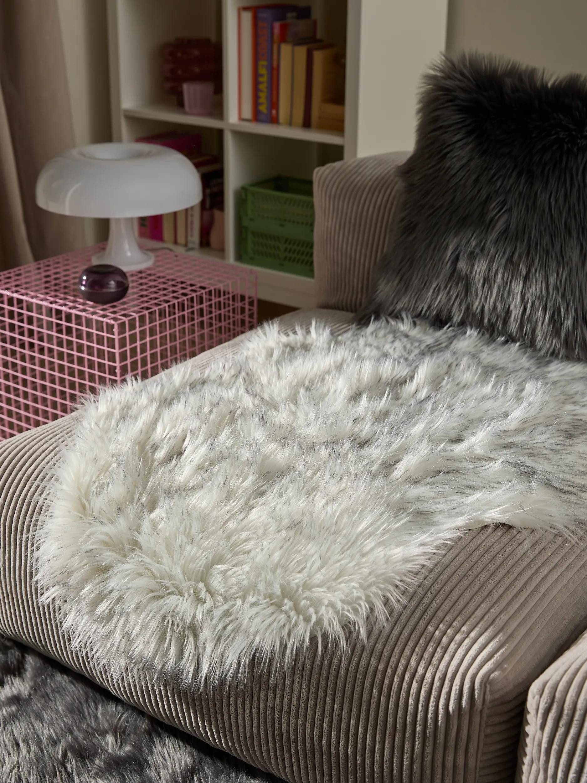 benuta Hochflor-Teppich Nanuk, rechteckig, Höhe: 51 mm, Kunstfaser, Berber, Ethno-Style, Wohnzimmer