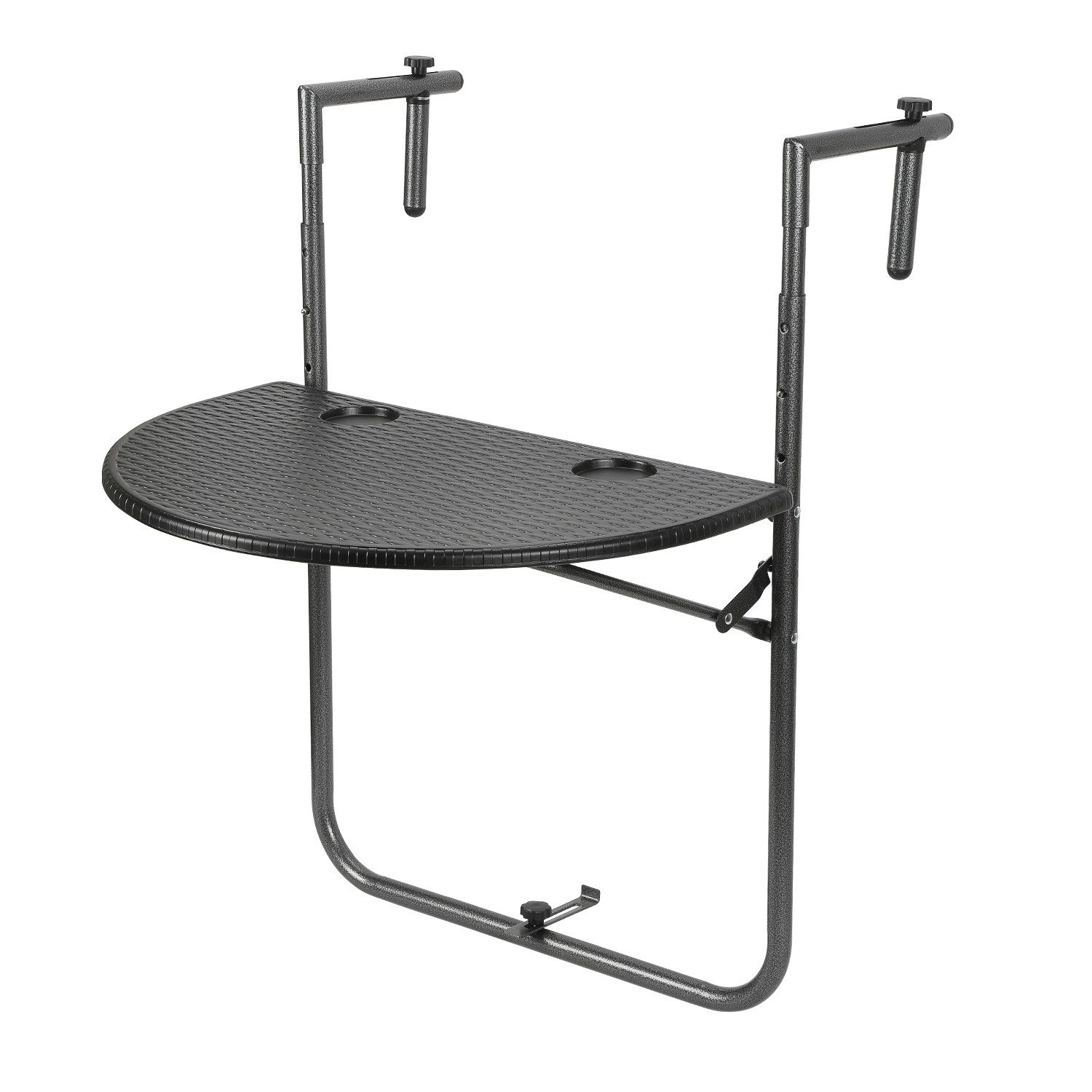 Clanmacy Balkonhängetisch 84x60x64cm bis 20kg Balkontisch günstig online kaufen
