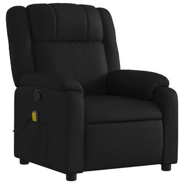 vidaXL Sessel Massagesessel Schwarz Kunstleder (1-St)