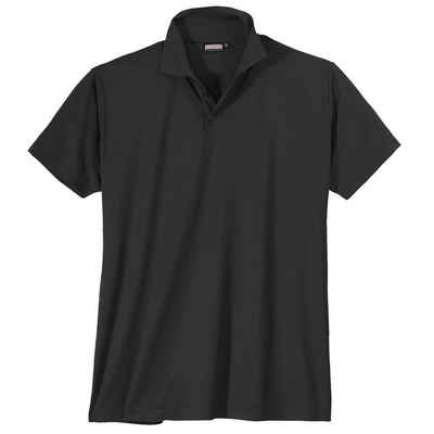 ADAMO Poloshirt »Große Größen Funktions-Poloshirt schwarz Adamo«