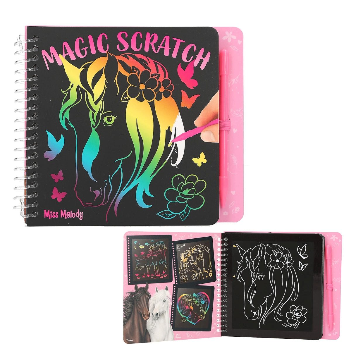 Depesche Spiel Miss Melody Mini Magic Scratch Book von Depesche