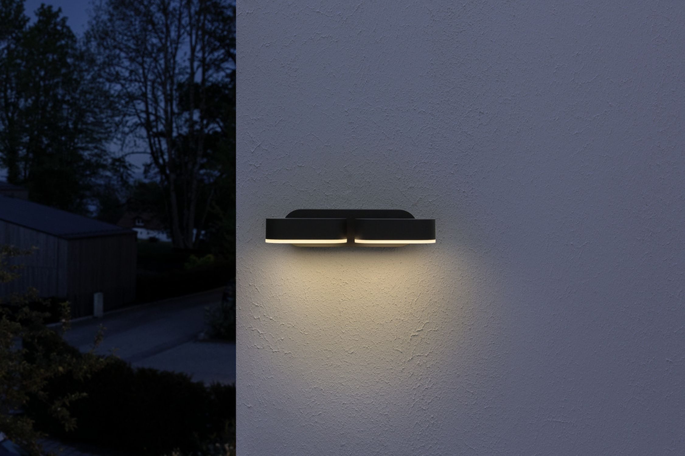 Licht-Erlebnisse Deckenstrahler LURADON, LED fest integriert, Warmweiß, LED verstellbar länglich 3000 K 630 lm Modern