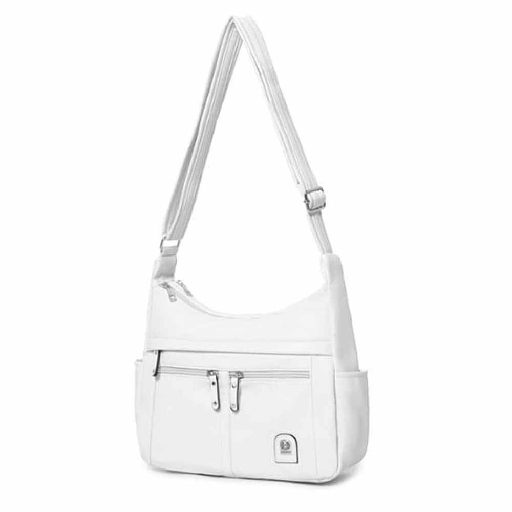 ITALYSHOP24 Schultertasche Damen Tasche Vintage Shopper Umhängetasche Handt günstig online kaufen