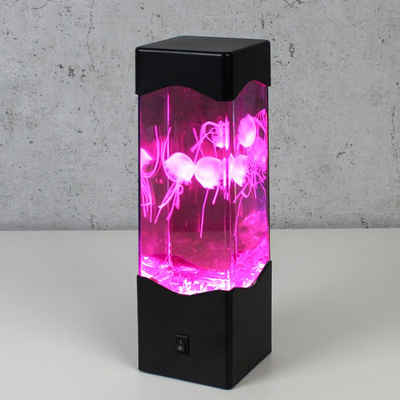 SATISFIRE Dekolicht »Jellyfish Lampe Aquarium 3 schwimmende Quallen Farbwechsel USB Batterie RGB bunt«