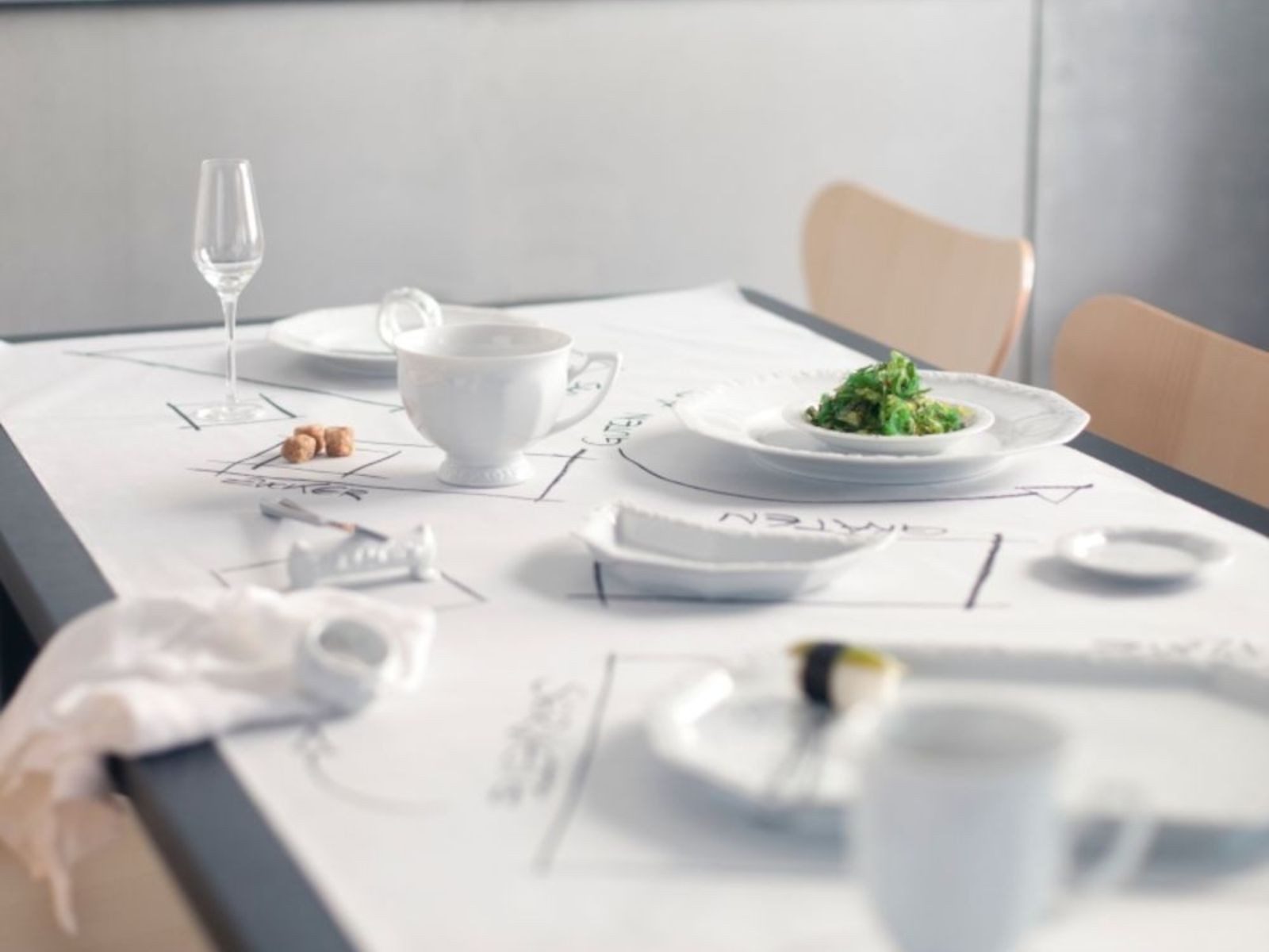 Rosenthal Frühstücks-Set Maria Weiss Frühstücksset 18tlg.