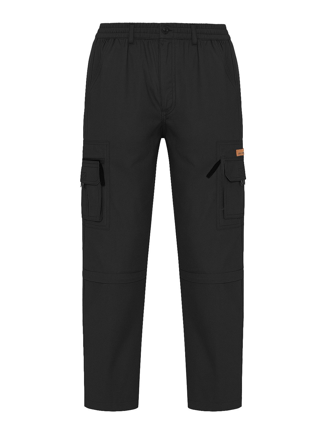 YSROMA Cargohose Zip-Off Beine, elastischer Bund, Reißverschlusstaschen MAI-Fashion Pants
