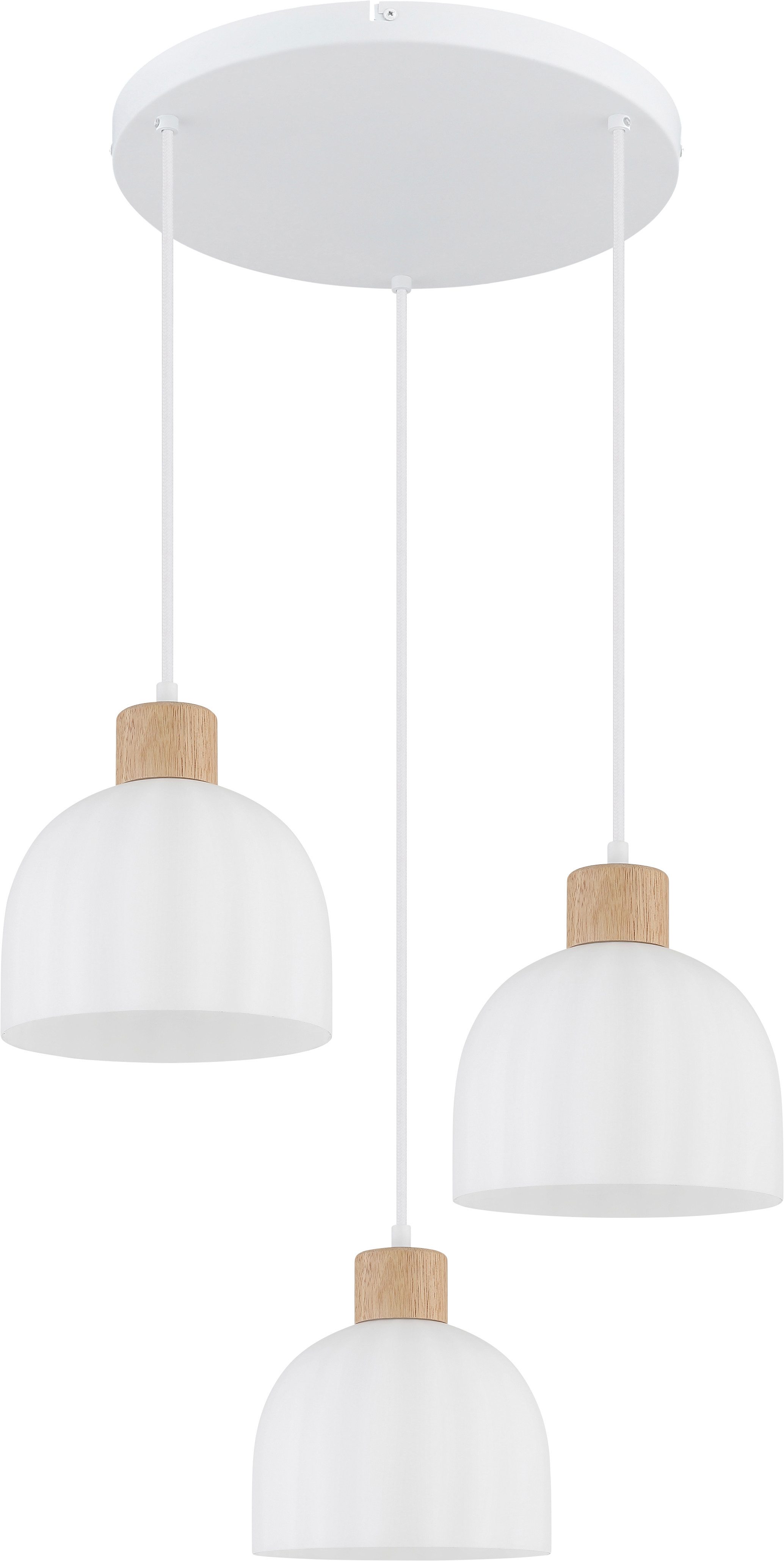 GLOBO LIGHTING Hängeleuchte SWANSON, ohne Leuchtmittel, Hängeleuchte mit Glas amber, warmes Licht, stilvoll elegant