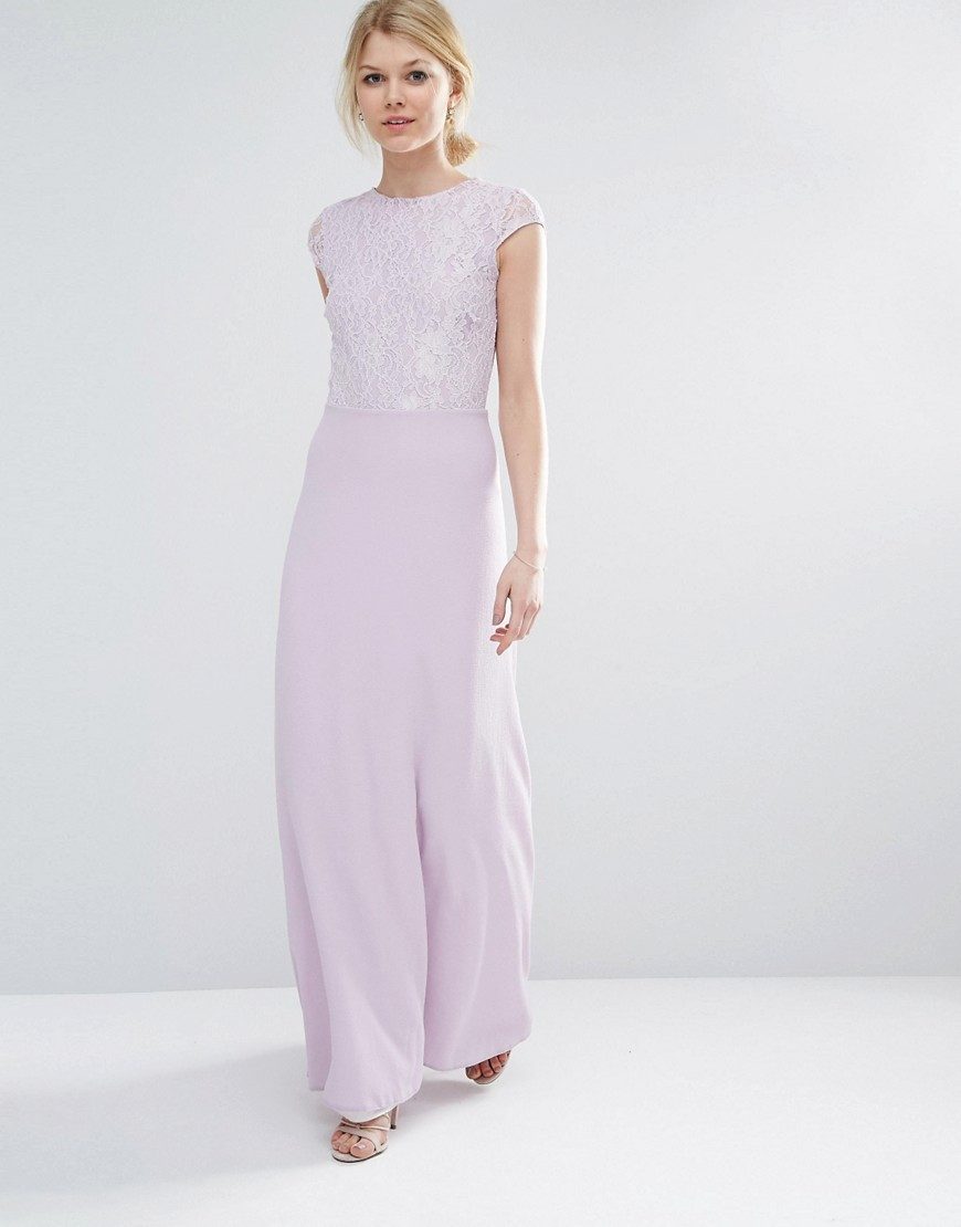 Sarcia.eu Maxikleid John Zack Elegantes lila günstig online kaufen