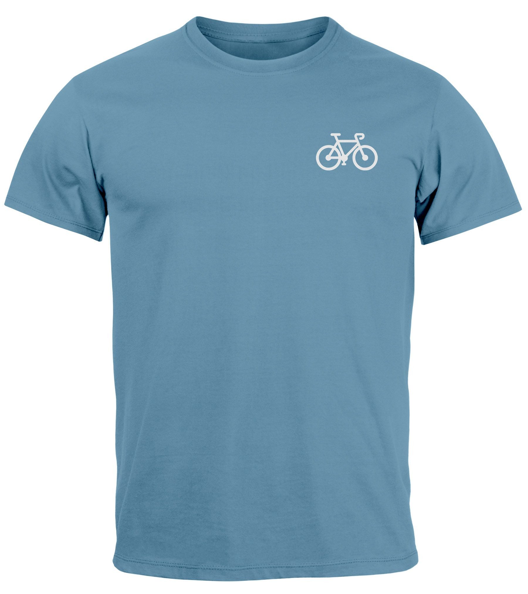Neverless Print-Shirt Herren T-Shirt Fahrrad Bike günstig online kaufen