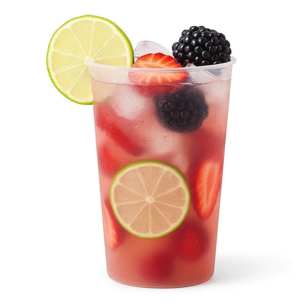 silverkitchen Многоразовая чашка Многоразовая чашка Plastik 0,4L, Polypropylen, (100-tlg), bruchsichere Cocktail Кружки, Made in Germany